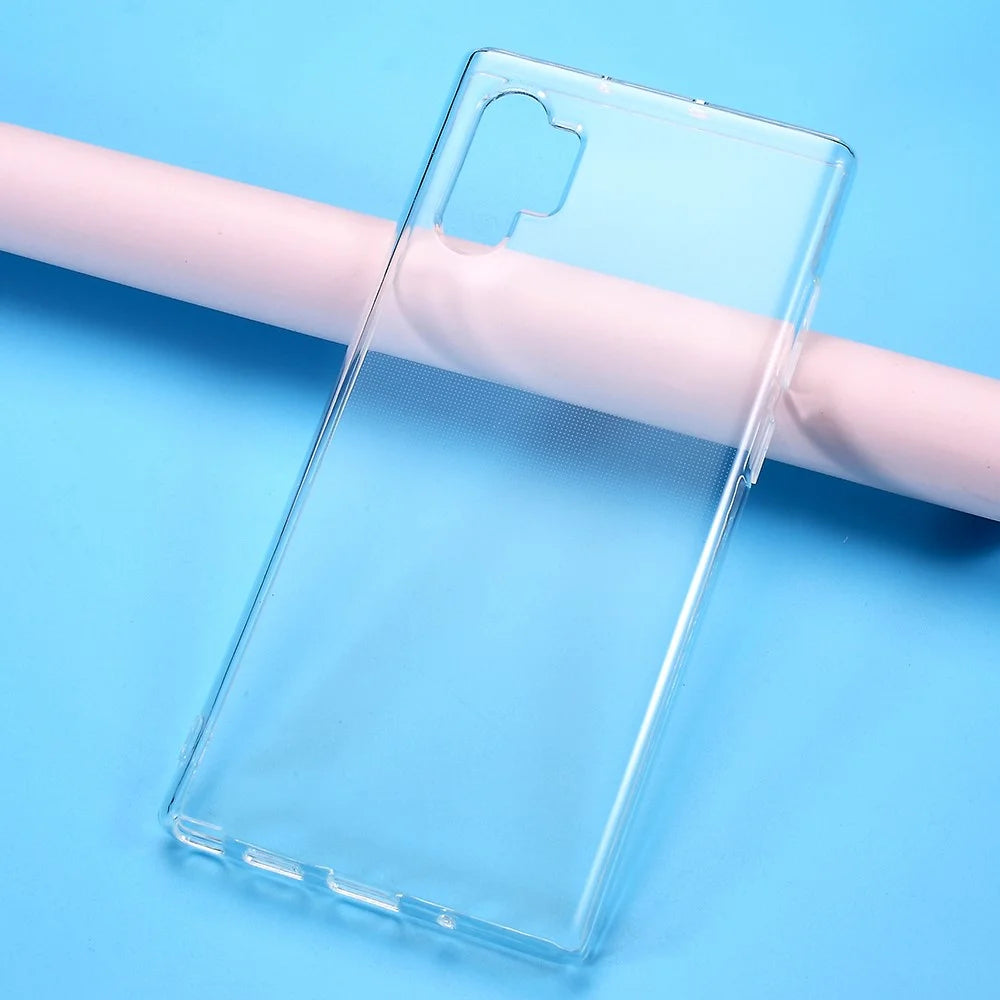 Transparent Soft TPU Phone Casing with Non-Slip Inner Cover for Samsung Galaxy Note 10 Plus / Note 10 Plus 5G - 2