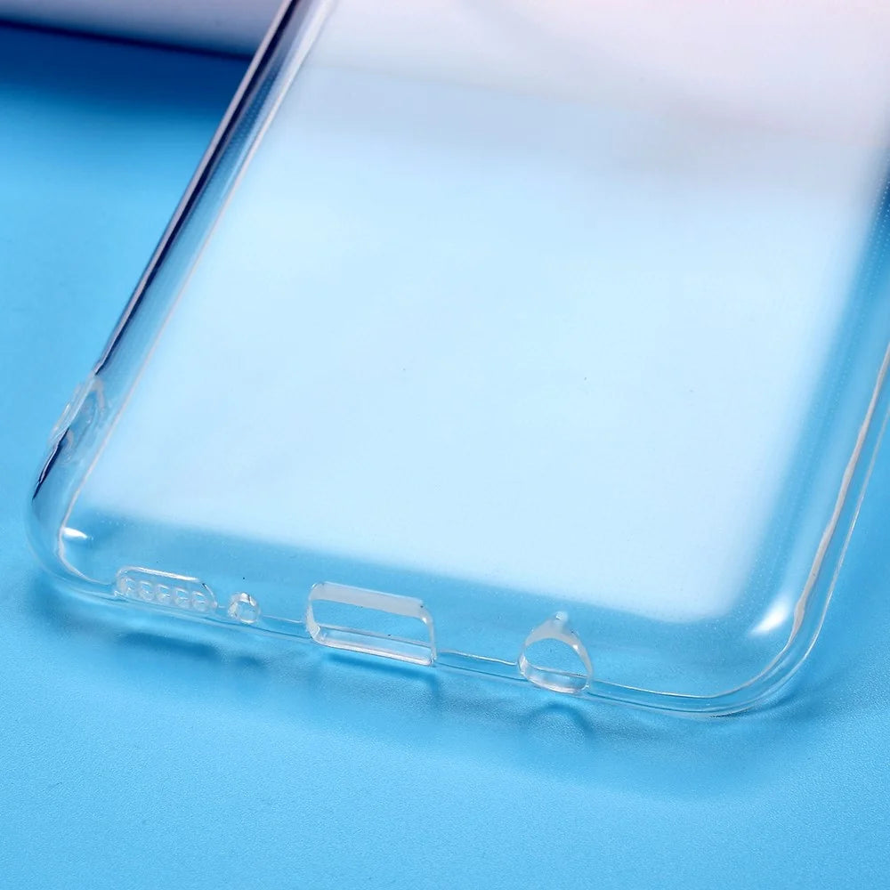 Transparent Soft TPU Phone Cover with Non-Slip Inner for Samsung Galaxy A50s / A50 / A30s - 4