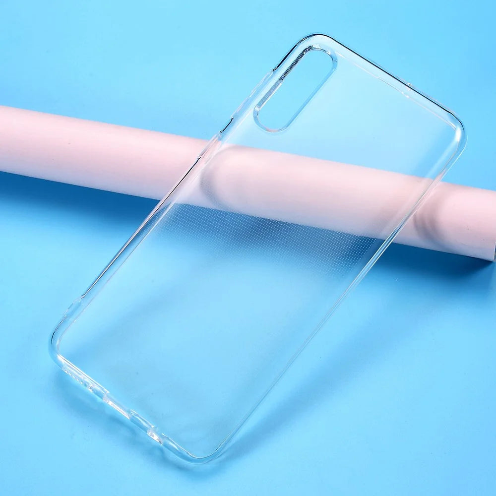 Transparent Soft TPU Phone Cover with Non-Slip Inner for Samsung Galaxy A50s / A50 / A30s - 5