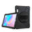 X-Shape PC + TPU Combo Case with Hand Strap Kickstand for Samsung Galaxy Tab S6 SM-T860 (Wi-Fi)/T865 (LTE) - Black - 4