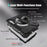 X-Shape PC + TPU Combo Case with Hand Strap Kickstand for Samsung Galaxy Tab S6 SM-T860 (Wi-Fi)/T865 (LTE) - Black - 7