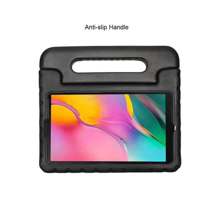 Shockproof Handle Stand EVA Case for Samsung Galaxy Tab A 8.0 (2019) T290 T295 / Tab A7 Lite 8.7-inch T220 T225 - Black - 4