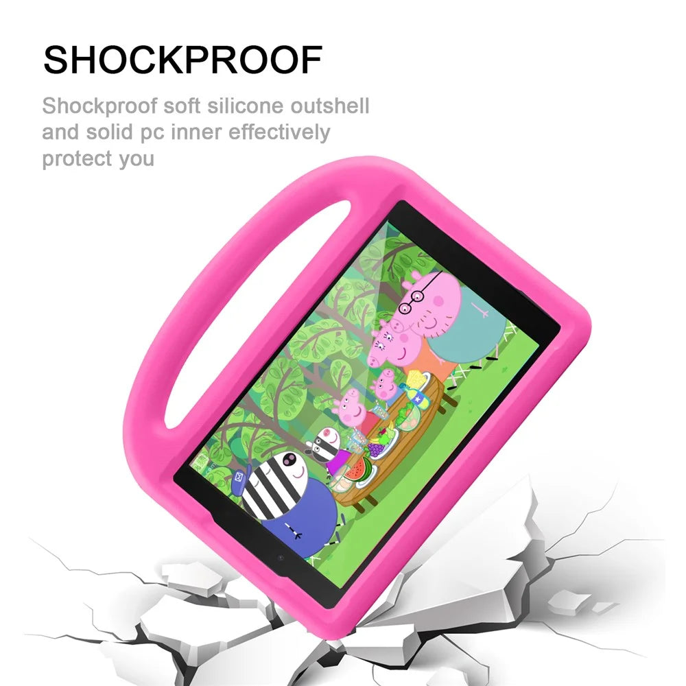 Sparrow Style EVA Cover Case with Kickstand for Samsung Galaxy Tab A 8.0 Wi-Fi (2019) SM-T290/LTE (2019) SM-T295 - Rose - 4