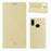 VILI DMX Cross Texture Stand Leather Cover Case for Samsung Galaxy A10s - Gold - 1