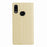 VILI DMX Cross Texture Stand Leather Cover Case for Samsung Galaxy A10s - Gold - 4