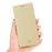 VILI DMX Cross Texture Stand Leather Cover Case for Samsung Galaxy A10s - Gold - 5