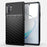 Thunder Series Twill Texture Soft TPU Phone Shell for Samsung Galaxy Note 10 Plus / Note 10 Plus 5G - Black - 1