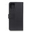 PU Leather Phone Case for Samsung Galaxy A51, Stand Function Wallet Magnetic Clasp Durable Shockproof Cover - Black - 2