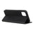 PU Leather Phone Case for Samsung Galaxy A51, Stand Function Wallet Magnetic Clasp Durable Shockproof Cover - Black - 3