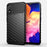 Thunder Series Twill Skin Soft TPU Shell Case for Samsung Galaxy A10 / M10 - Black - 1