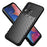Thunder Series Twill Soft TPU Back Shell for Samsung Galaxy A20e - Black - 2