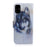 Pattern Printing Wallet Stand Leather Case for Samsung Galaxy A51 - Husky - 3