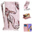 Light Spot Decor Pattern Printing Wallet Leather Case for Samsung Galaxy A51 - High Heels - 1