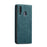 CASEME 013 Series Auto-absorbed Leather Wallet Case with Stand for Samsung Galaxy A20s - Blue - 7