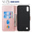 Cell Phone Leather Wallet Case for Samsung Galaxy A10/M10 - Rose Gold - 5