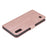 Cell Phone Leather Wallet Case for Samsung Galaxy A10/M10 - Rose Gold - 7