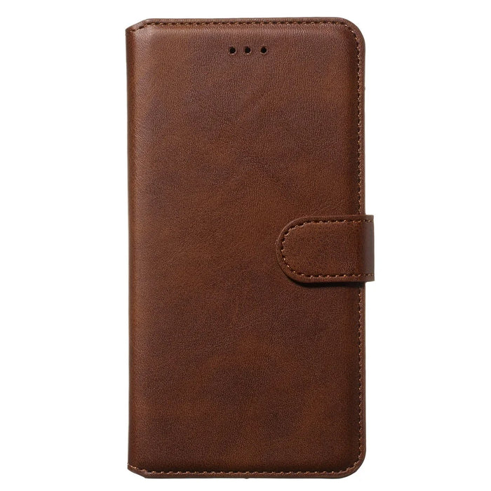 Classic Wallet Leather Stand Phone Protective Shell for Samsung Galaxy A50/A50s/A30s - Brown - 2