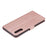 Classic Wallet Leather Stand Mobile Phone Casing for Samsung Galaxy A70/A70s - Rose Gold - 7