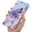 Light Spot Decor Patterned Leather Wallet Shell for Samsung Galaxy A71 - Howling Wolf - 6