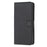 Litchi Grain Wallet Stand Leather Shell for Samsung Galaxy A71 - Black - 2