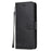 Imprint Tree Owl Leather Wallet Stand Phone Shell for Samsung Galaxy A71 - Black - 2