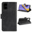Magnet Adsorption Leather Wallet Stand Phone Shell Covering for Samsung Galaxy A51 - Black - 6