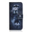 Pattern Printing PU Leather Wallet Phone Casing for Samsung Galaxy S20 4G/S20 5G - Dog and Tiger Reflection - 2