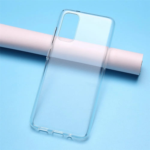 10PCS Transparent Soft TPU Phone Case with Non-slip Inner for Samsung Galaxy S20 4G/S20 5G - 1