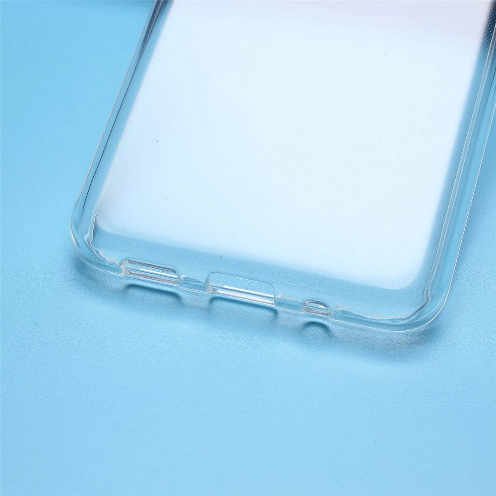 10PCS Transparent Soft TPU Phone Case with Non-slip Inner for Samsung Galaxy S20 4G/S20 5G - 3