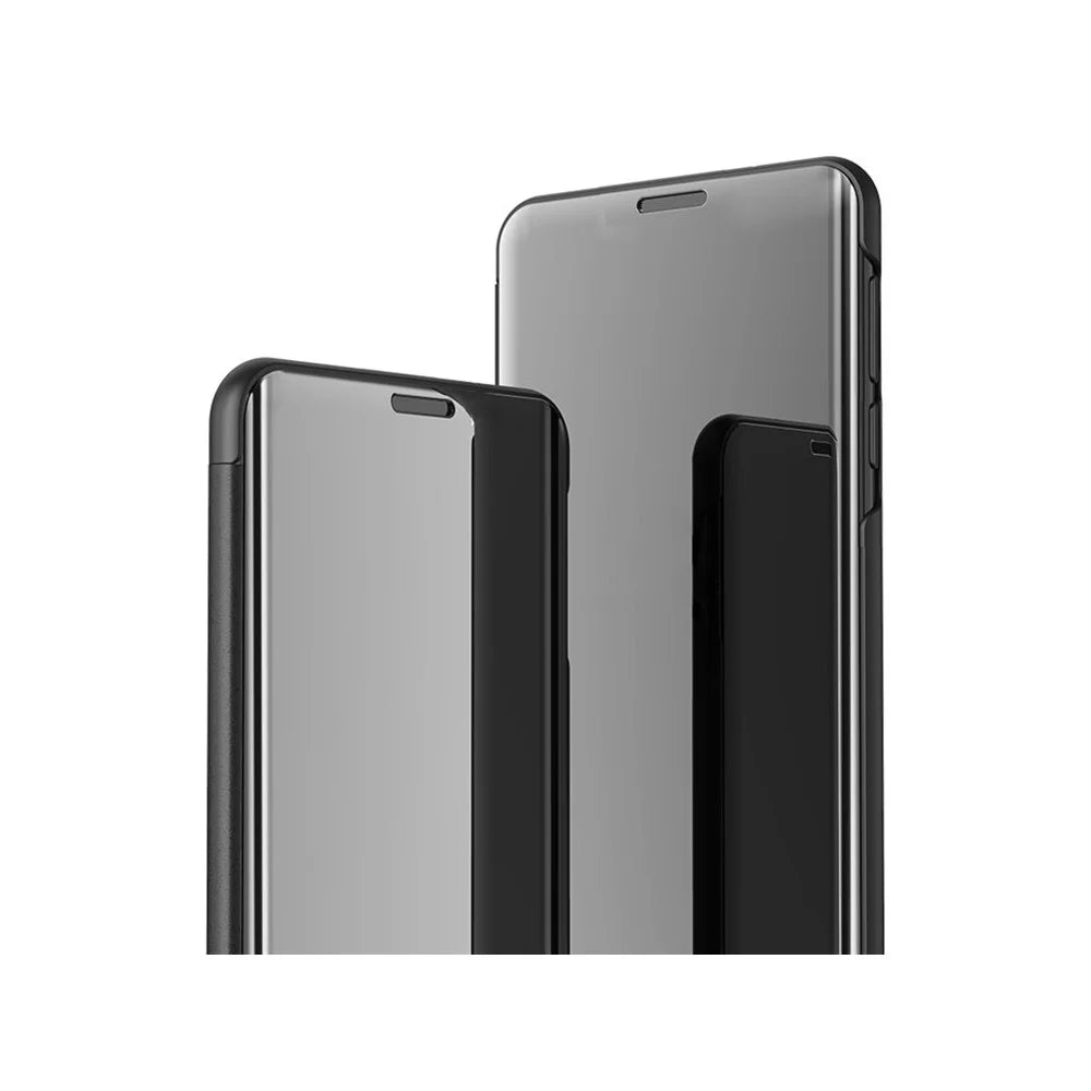For Samsung Galaxy A51 Flip Leather Cover with Stand Full Body Protective Phone Case - Black - 4