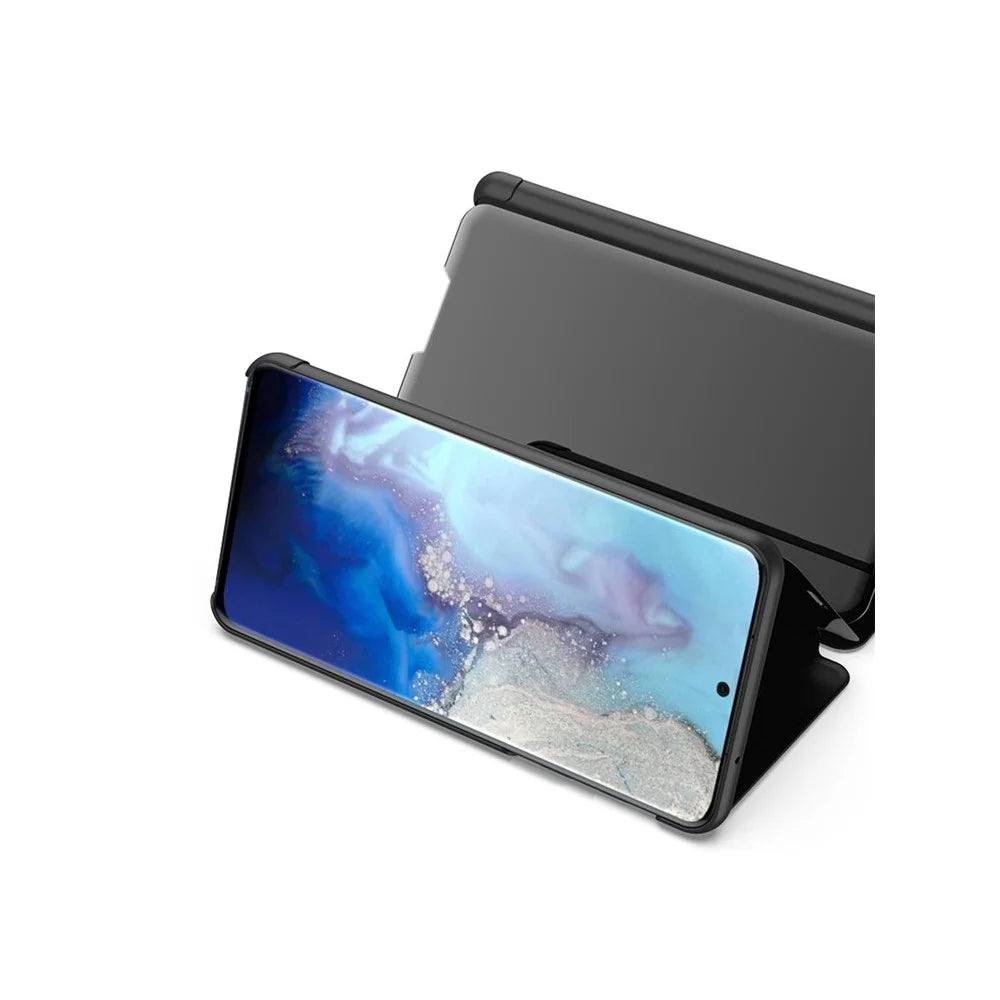 For Samsung Galaxy S20 4G / S20 5G Flip Leather Cover with Stand Full Body Protective Phone Case - Black - 5