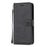 Imprint Butterfly Flower Leather Wallet Case for Samsung Galaxy S20 4G/S20 5G - Black - 2