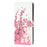 Wallet Phone Case Printing PU Leather Cover for Samsung Galaxy S20 4G/S20 5G - Plum Blossom - 2