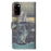 Light Spot Decor Patterned Leather Shell Stand Case for Samsung Galaxy S20 Ultra - Cat and Tiger - 2