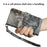 Light Spot Decor Patterned Leather Shell Stand Case for Samsung Galaxy S20 Ultra - Cat and Tiger - 7