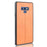 Leather Coated PC + TPU Hybrid Case Cover for Samsung Galaxy Note9 SM-N960 - Yellow - 4