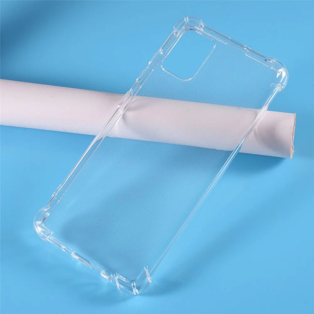 For Samsung Galaxy A51 4G Shockproof Anti-slip TPU Mobile Phone Shell - 4