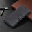 PU Leather Wallet Stand Shell Case for Samsung Galaxy A51 - Black - 7