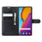 Litchi Skin Leather Wallet Stand Case for Samsung Galaxy S20 Plus - Black - 4