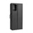 Litchi Skin Leather Wallet Stand Case for Samsung Galaxy S20 Plus - Black - 6