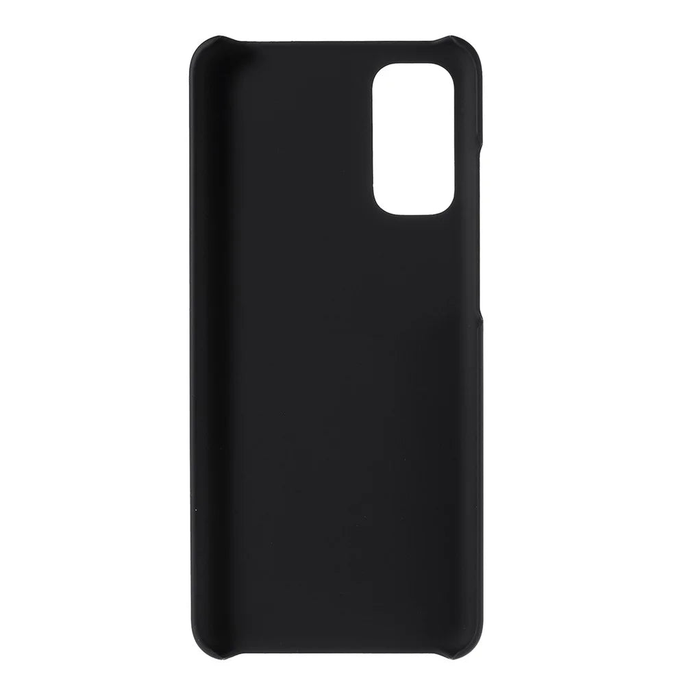 Rubberized Hard PC Case for Samsung Galaxy S20 4G/S20 5G - Black - 3
