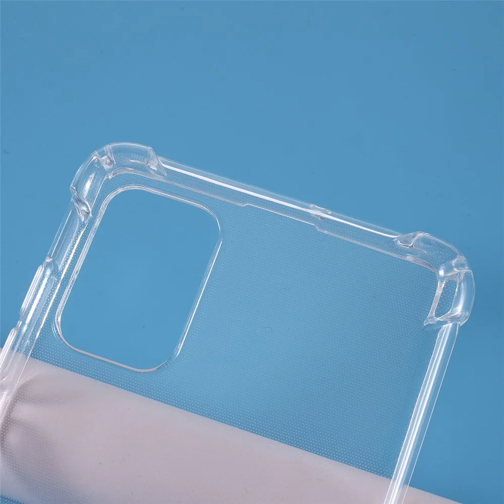 Drop-resistant Clear TPU Cell Phone Case for Samsung Galaxy A71 - 2