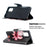 Pattern Printing Wallet Stand Flip Leather Case for Samsung Galaxy A71 A715 - Red Flower - 5