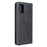 Geometric Pattern Stand Leather Case Card Holder Shell for Samsung Galaxy A71 A715 - Black - 3