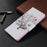 Pattern Printing Wallet Leather Flip Phone Cover for Samsung Galaxy A71 A715 - Flower Tree - 7