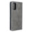Geometric Pattern Stand Leather Card Holder Case for Samsung Galaxy S20 4G / S20 5G - Grey - 3