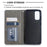 Geometric Pattern Stand Leather Card Holder Case for Samsung Galaxy S20 4G / S20 5G - Grey - 7