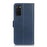 Wallet Stand Magnetic Closure Leather Cover Shell for Samsung Galaxy S20 4G/S20 5G - Blue - 3
