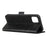 Wallet Stand Magnetic Closure Leather Casing Shell for Samsung Galaxy A71 - Black - 3