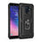 Hybrid PC TPU Kickstand Armor Cover for Samsung Galaxy A6 (2018) - Black - 1